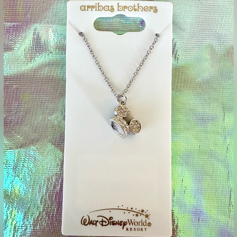 NEW Walt Disney World Arribas Brothers Mickey Hat Necklace